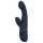 Goddess - vibromasseur couple à embout flexible (bleu foncé)
