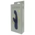 Goddess - vibromasseur couple à embout flexible (bleu foncé)