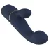 Goddess - vibromasseur couple à embout flexible (bleu foncé)