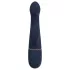 Goddess - vibromasseur couple à embout flexible (bleu foncé)