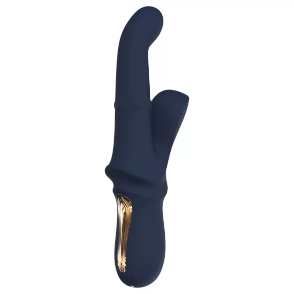 Déesse Iris - vibromasseur perlée à branche clitoridienne (bleu)