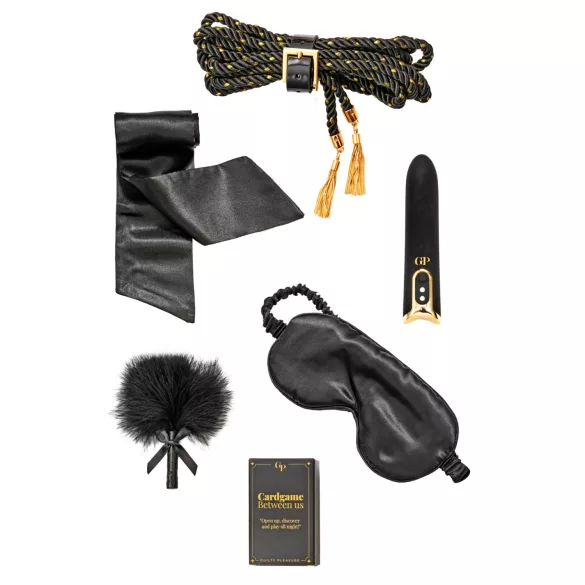 Guilty Pleasure Indulge - coffret cadeau BDSM pour débutants (noir)