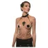 Guilty Pleasure Allure - ensemble collier et chaîne de corps (noir)