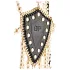 Guilty Pleasure Allure - ensemble collier et chaîne de corps (noir)