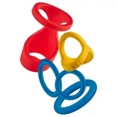 Dreamtoys Love Signal - Set de cock rings (multicolore)