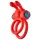 Dreamtoys Love Signal - anneau vibrant pour pénis (rouge)