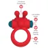 Dreamtoys Love Signal - anneau vibrant pour pénis (rouge)