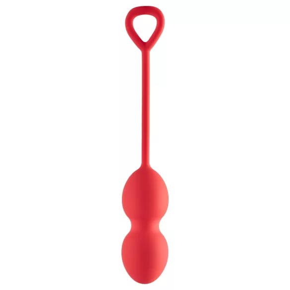 Dreamtoys - Boules de geisha duo - silicone rouge