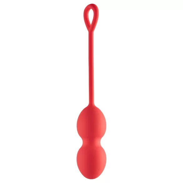 Dreamtoys - Boules de geisha duo - silicone rouge