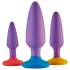 Dreamtoys Love Signal - set de plugs anaux (violet)