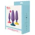Dreamtoys Love Signal - set de plugs anaux (violet)