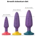 Dreamtoys Love Signal - set de plugs anaux (violet)