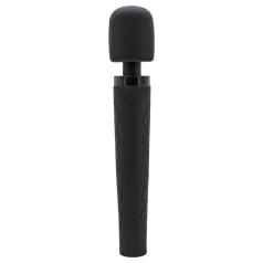   Pixey Deluxe Black Velvet - vibromasseur wand taille L (noir)