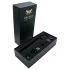 Pixey Deluxe Black Velvet - vibromasseur wand taille L (noir)