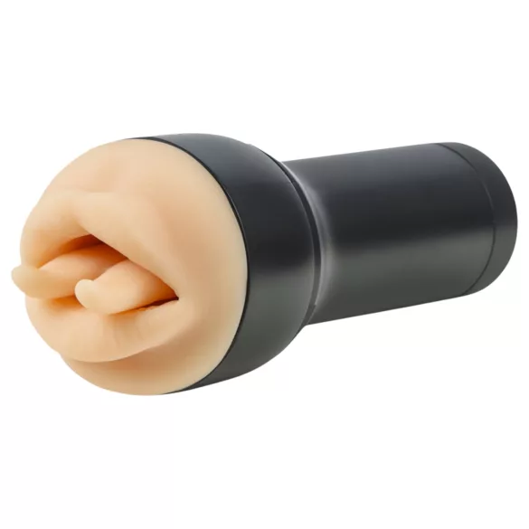 Kiiroo Feel Leigh Raven - bouche artificielle avec langue coupée (couleur chair)