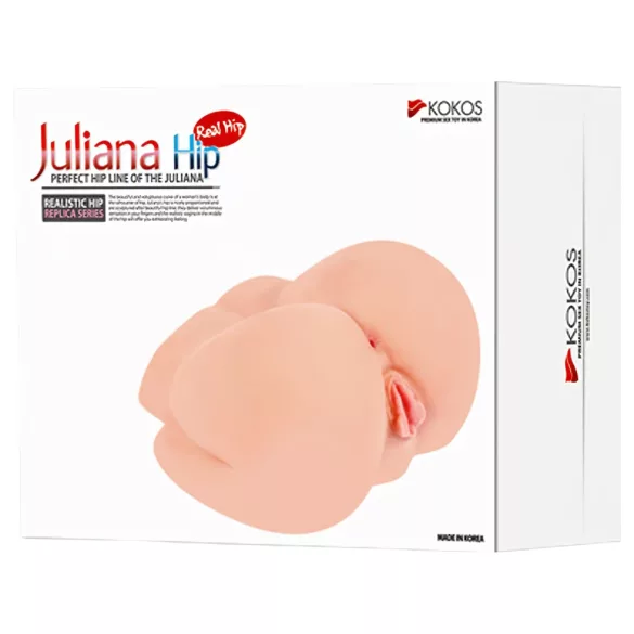 Kokos Juliana - masturbateur en forme de torse ultra réaliste (couleur chair)