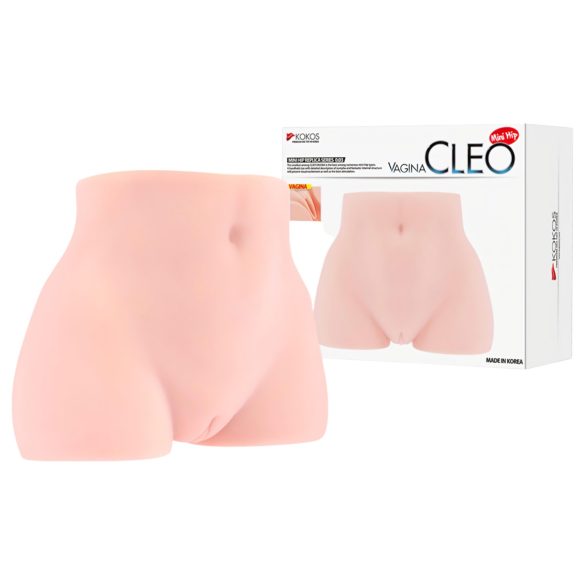Kokos Cleo - vagin réaliste torse - silicone couleur chair