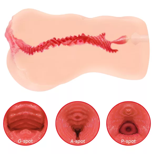 Kokos Onahole 001 XL - masturbateur vagin réaliste (couleur chair)