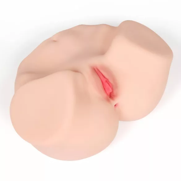 Kokos Maria - vagin et anus réalistes torse - silicone couleur chair