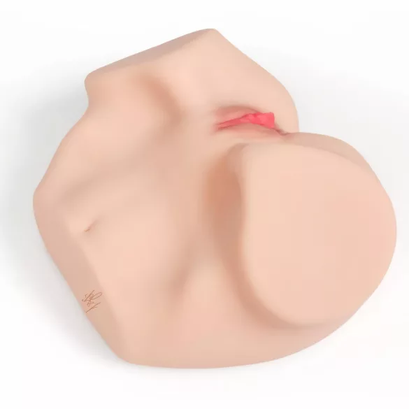 Kokos Maria - vagin et anus réalistes torse - silicone couleur chair