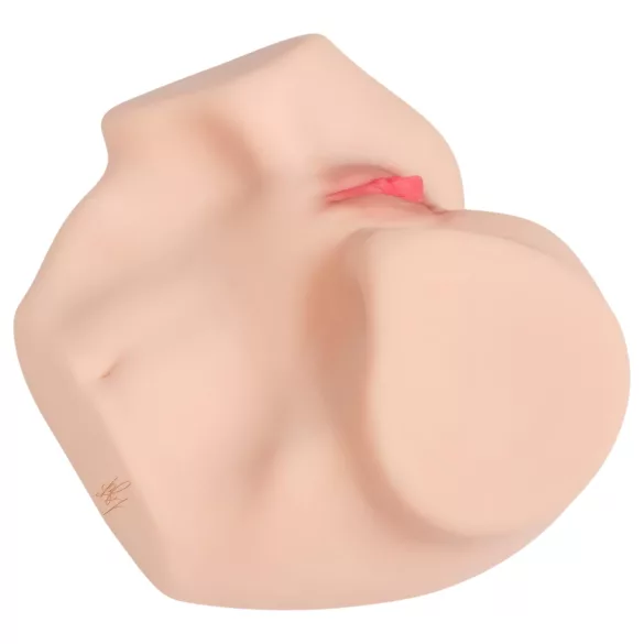 Kokos Maria - vagin et anus artificiels réalistes en buste (couleur chair)