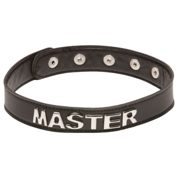 X-Play Master - Collier BDSM (noir)