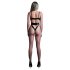 Allure Crave Me - body translucide effet latex (noir) - M