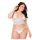 Coquette - ensemble lingerie dentelle - blanc (XL)