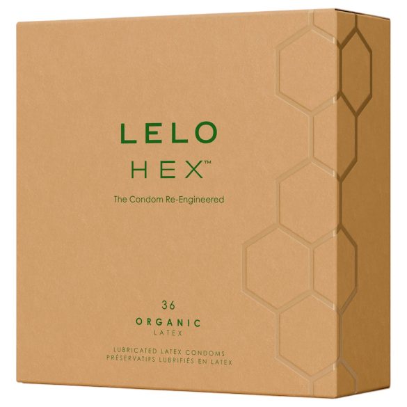 LELO Hex Organic - Préservatifs de luxe (36 unités)