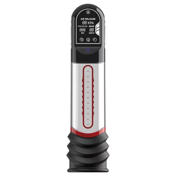 Peak Performa - pompe à pénis automatique à LED infrarouge (transparente)