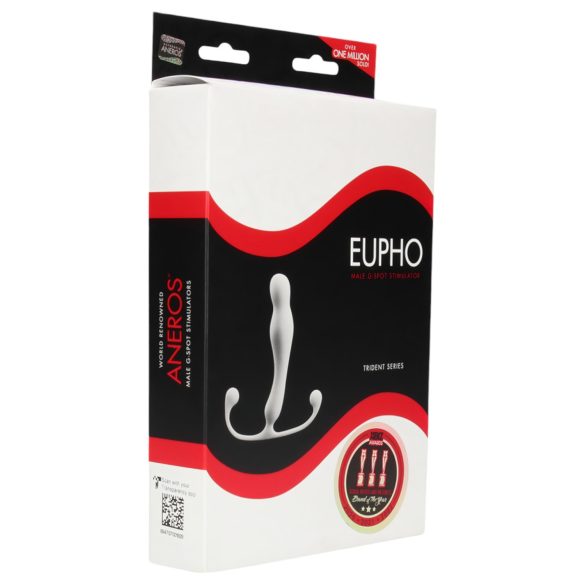 Aneros Eupho Trident - masseur prostate homme - blanc
