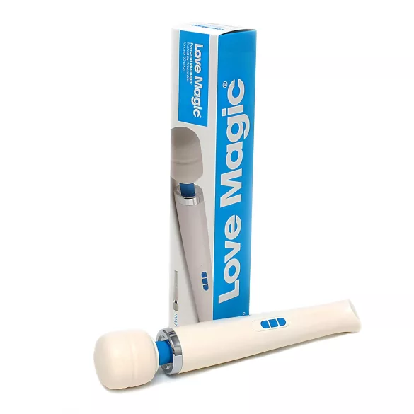 Love Magic Wand - vibromasseur de massage rechargeable - blanc