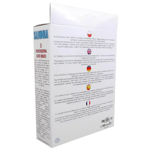 Sandra - poupée gonflable femme - taille réelle 165 cm