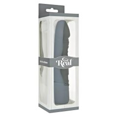 Classic Get Real - vibrateur réaliste en silicone (noir)