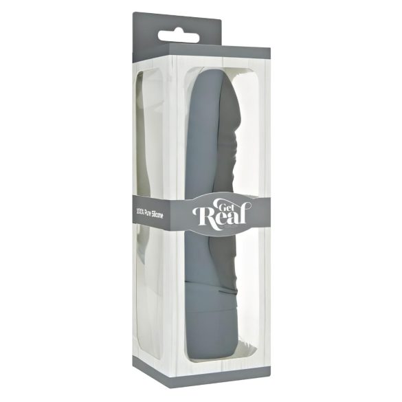 Classic Get Real - vibrateur réaliste en silicone (noir)