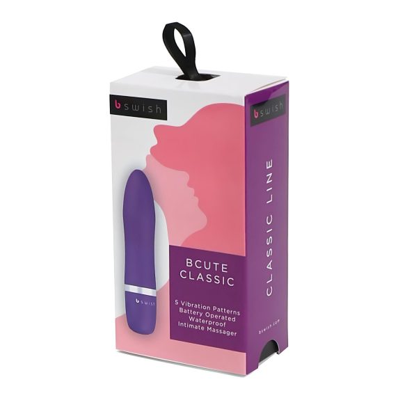 B SWISH Bcute Classic - mini vibromasseur étanche (violet)