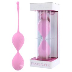 Duo de boules de Geisha Fascinate - rose