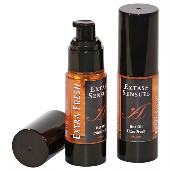 Extase Sensuel - huile de massage effet chaud-froid - mangue - 30ml
