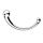 NJOY Pjur Wand - crochet anal dildo (argent)