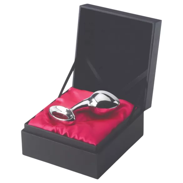 Njoy - plug anal en métal taille L - argent