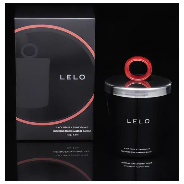 LELO - bougie de massage - grenade et poivre noir - 150g