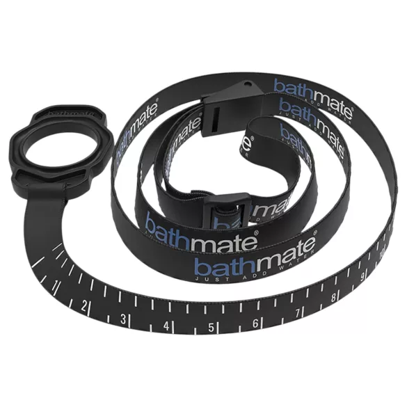 Bathmate Shower Strap - sangle de maintien pour pompe avec mesure (noir)