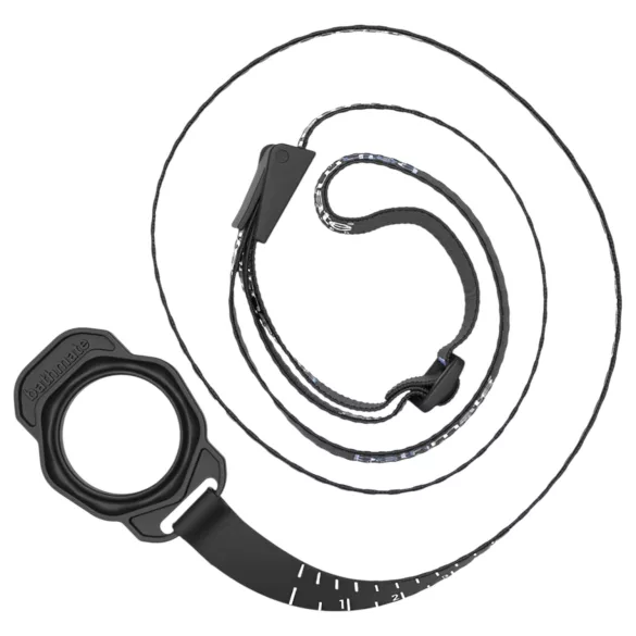 Bathmate Shower Strap - sangle de maintien pour pompe avec mesure (noir)