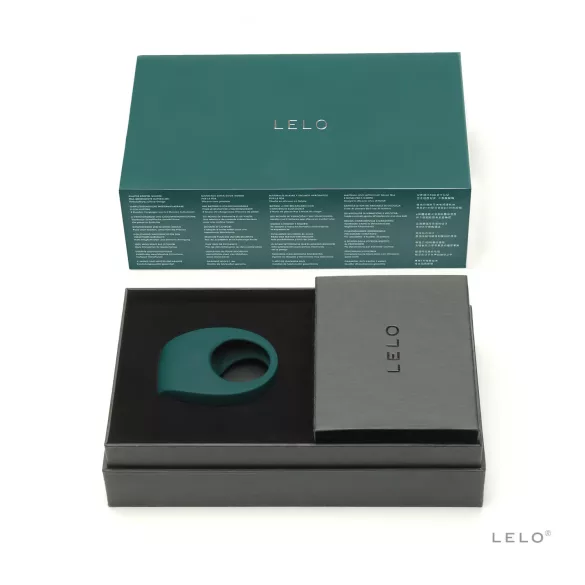 LELO Tor 2 - anneau pénien vibrant rechargeable - silicone vert