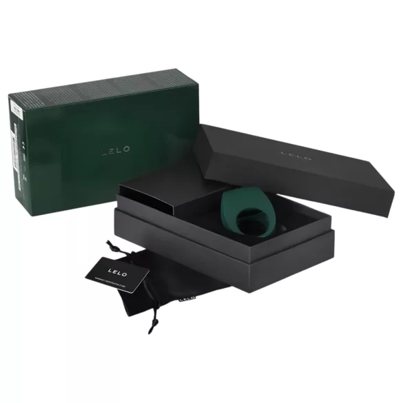 LELO Tor 2 - anneau pénien vibrant rechargeable - silicone vert