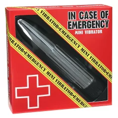 À ouvrir en cas d’urgence - vibromasseur bâton (argent)