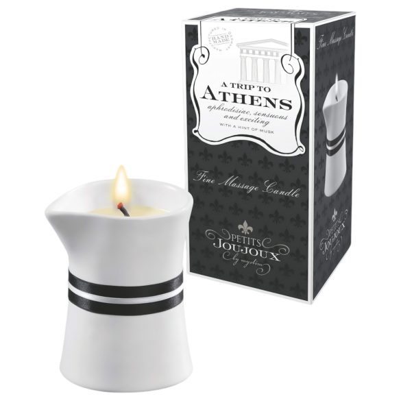 Bougie de massage Athènes - senteur musc (120ml)