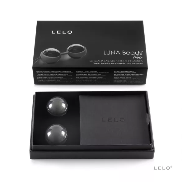 LELO - Boules de geisha modulables - Luna Noir