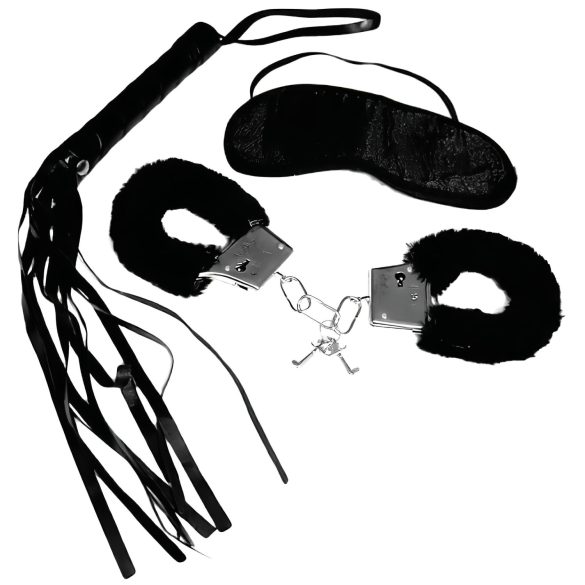 S&M Intro - Kit de Bondage Débutant - Noir (4 pièces)