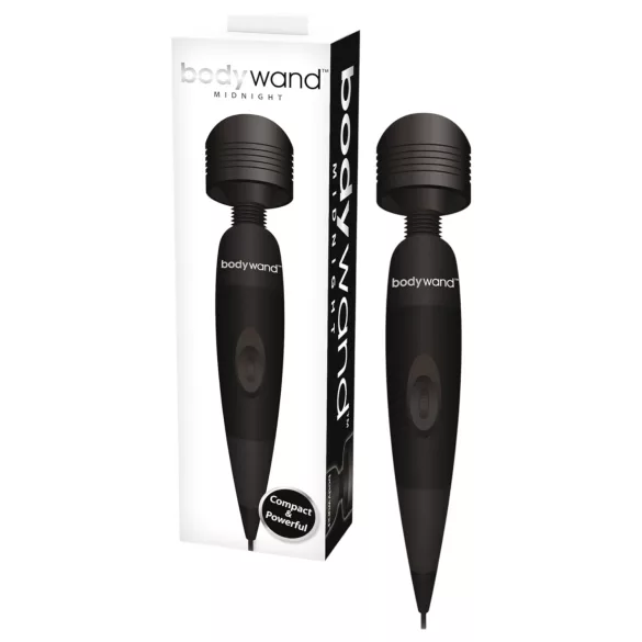 bodywand Midnight baguette de massage compacte sur secteur - noir
